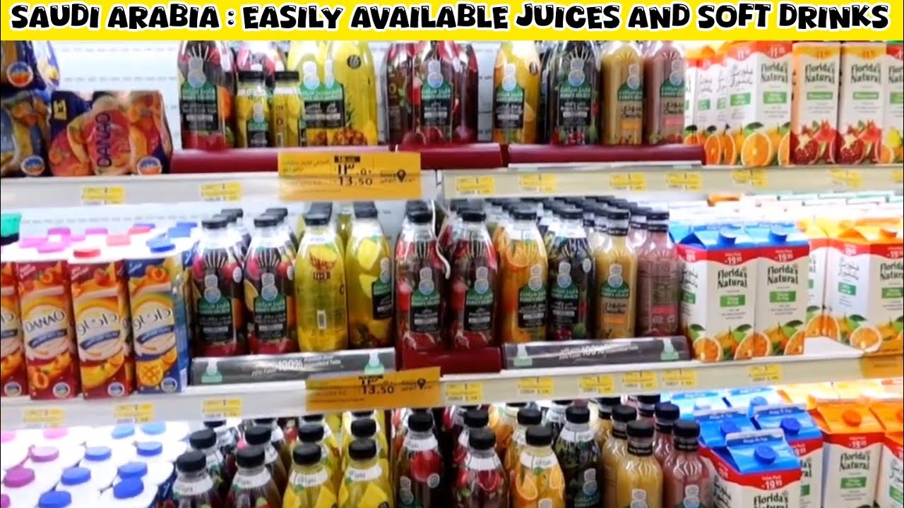 Juice & Soft drinks - Saudi Arabia