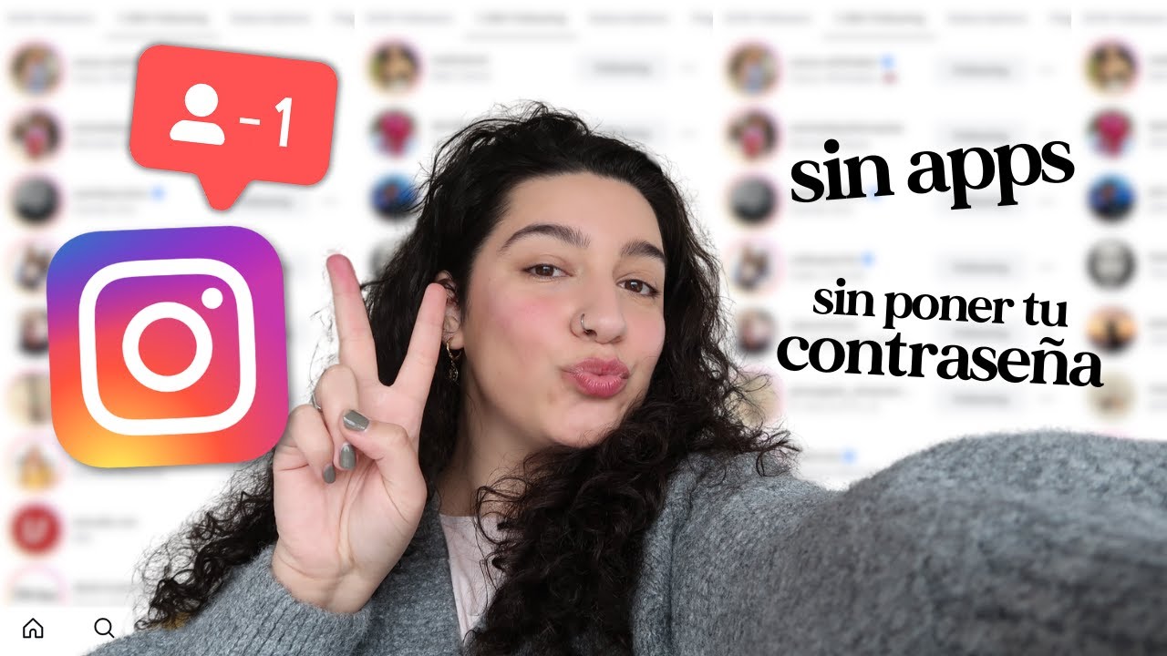 como saber quien te DEJO DE SEGUIR en INSTAGRAM 2026 - GRATIS, sin APPS, sin poner tu CONTRASEÑA