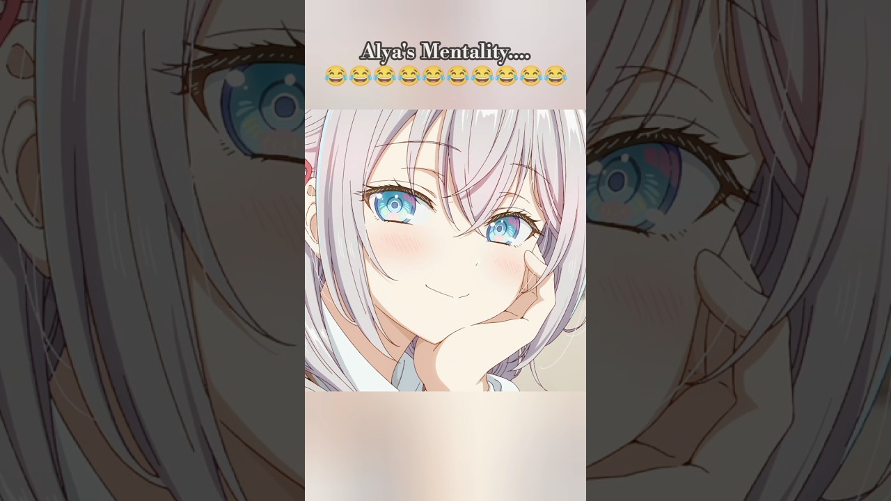 Alya's Mentality- Alya Sometimes Hides Her Feelings in Russian #shorts #anime #alya #yuki #fyp