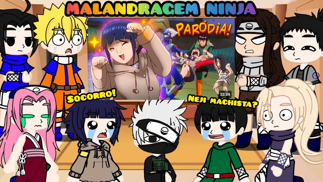 Naruto react Malandragem Ninja -EPISÓDIO 21: CASOS DE FAMÍLIA- IRMÃZINHA, DEIXA DE SER COBRA! 😂❤️
