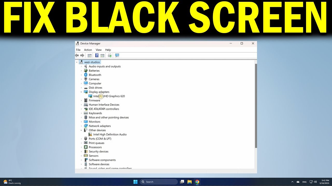 How To Fix Black Screen While Gaming in Windows 11