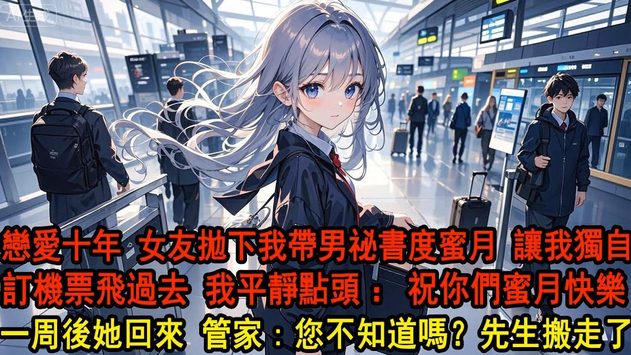 蜜月旅行，柳如煙拋下我帶着男祕書出發：阿誠怕冷，不去冰城了，晚點你自己改票飛過來吧。我平靜點頭：祝你們蜜月快樂，一周後他二人旅行結束，她回家找不到我，管家疑惑：先生呢，怎麼剛結婚就分居啊？