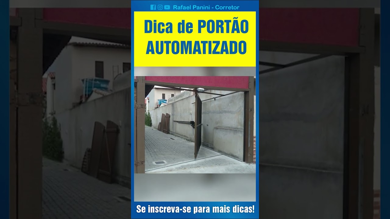 DICA DE PORTÃO