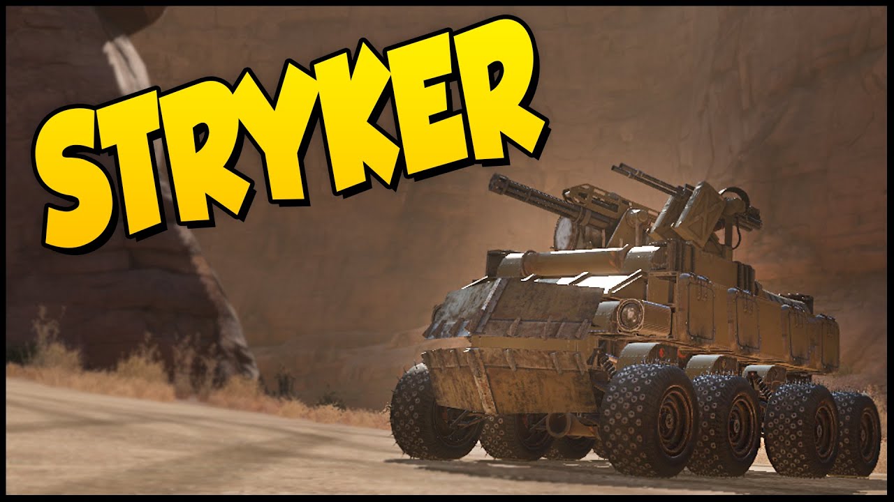 Crossout ➤ Stryker AFV Build! - Reaper Autocannon + Heavy Machinegun [Crossout Gameplay]