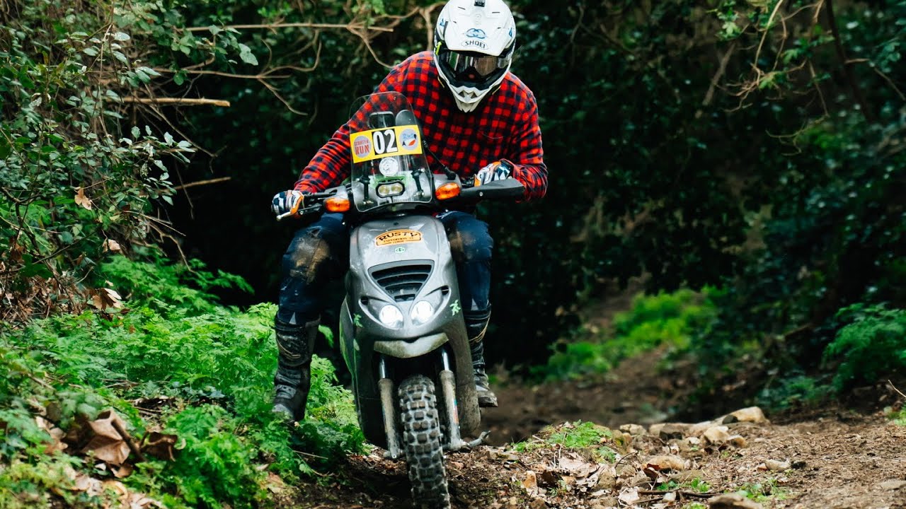 Enduro con lo scooter - Scooter Run Off-Road 