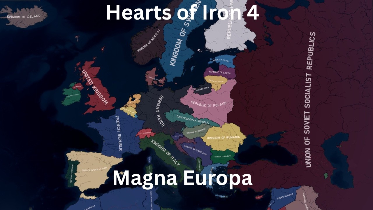 Magna Europa Timelapse - HOI4 Timelapse