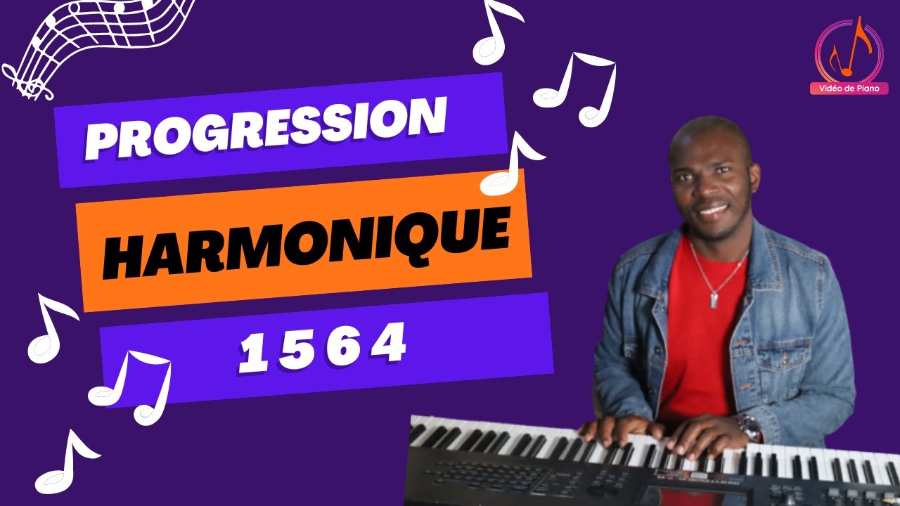 Progression harmonique 1 5 6 4, Apprendre le piano gospel