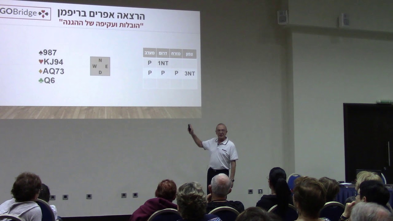 פסטיבל GoBridge ה-2: הובלות ועקיפות של ההגנה - אפרים בריפמן