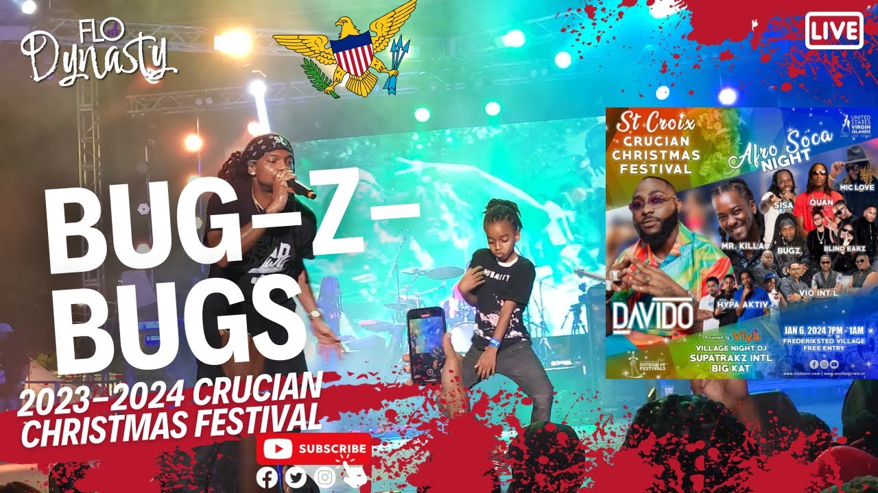 Bug-Z-Bugs x Blind Earz Crucian Carnival Festival St. Croix STX 2023-2024 #usvi #festival #carnival
