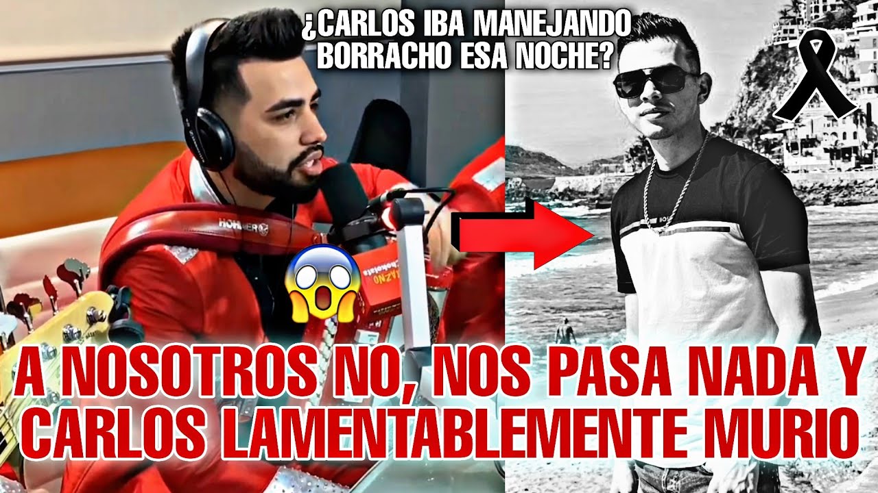CHRISTIAN DE LOS PARRA CUENTA LA VERDAD DEL ACCIDENT3 DE SU HERMANO CARLOS PARRA