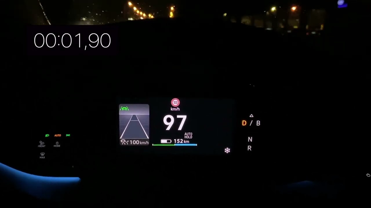 VW ID.3 58kWh 204km acceleration