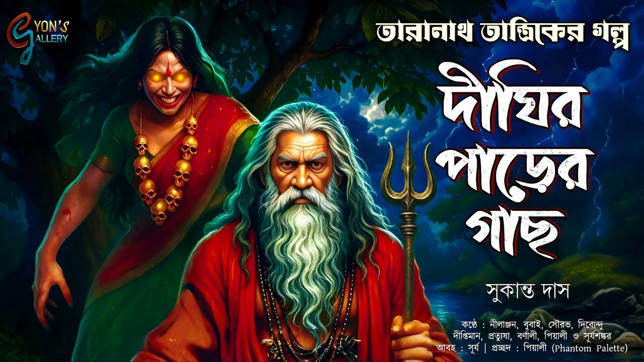 Taranath Tantrik । তারানাথ তান্ত্রিক ও দীঘির পাড়ের গাছ । সুকান্ত দাস। Bengali Audio Story