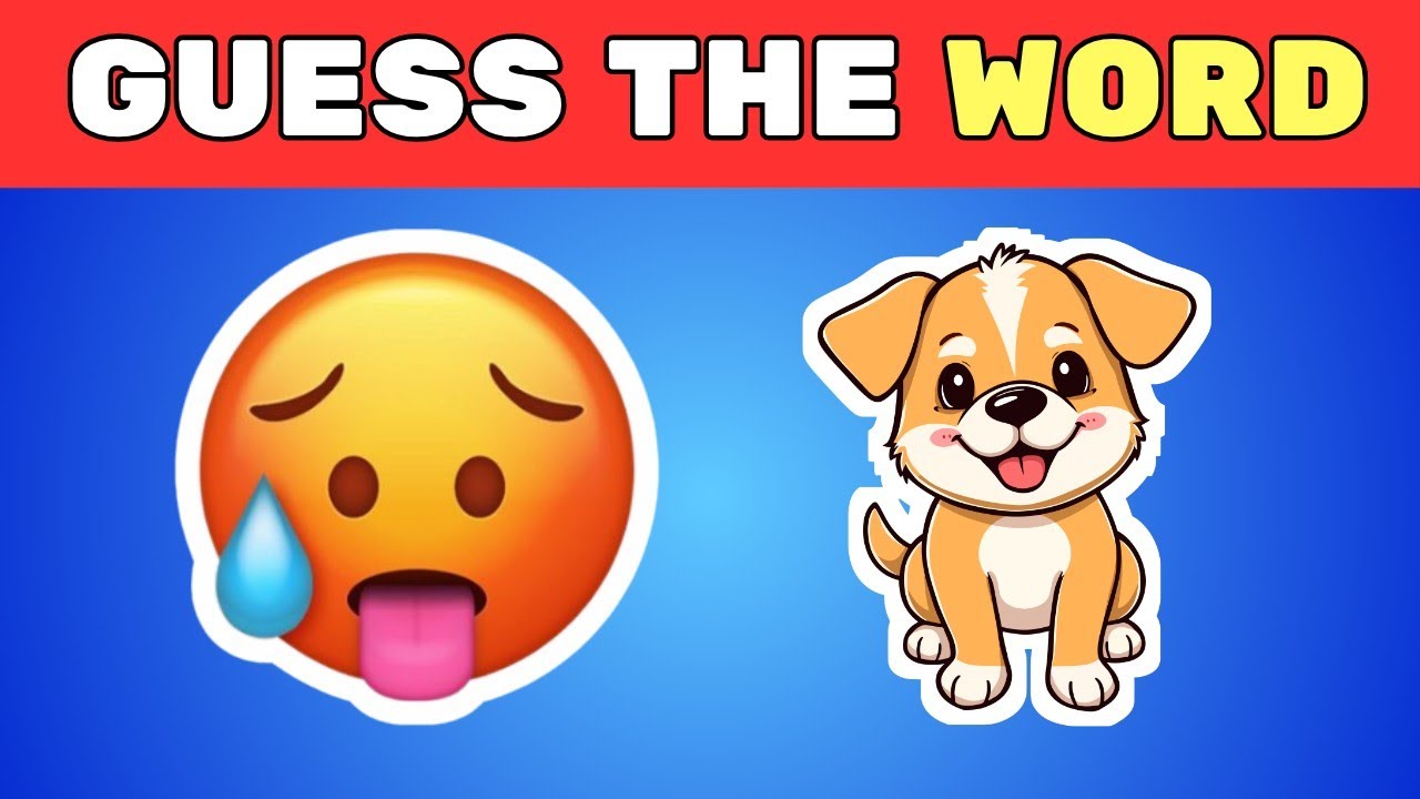 Guess the Word by Emoji 🤔👀 Emoji Quiz Challeng | Brain Play