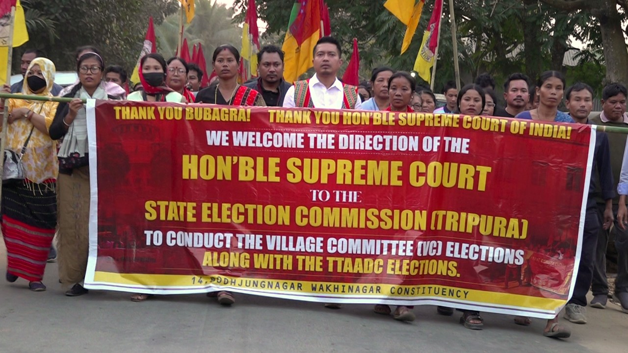 EM Runiel Leads Massive Rally Celebrating Supreme Court Verdict on Simultaneous VC and ADC Polls
