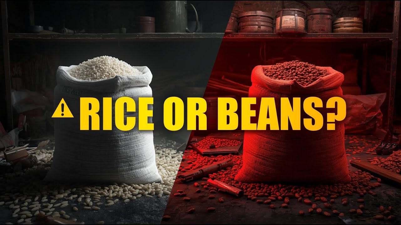 Rice vs Beans The Ultimate Survival Showdown!