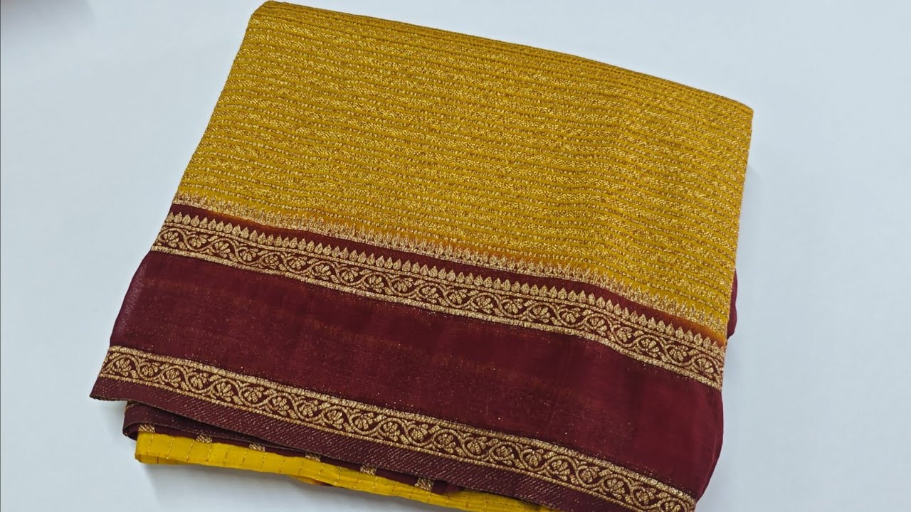 Pure Kaddi Georgette Saree Collections FREE SHIPPING 