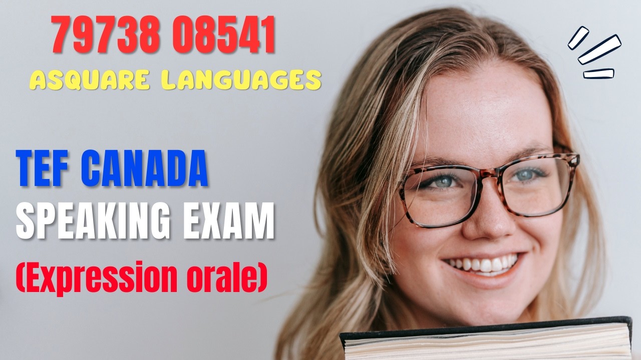 FRENCH TEF EXAM BEST WAY TO UNDERSTAND TCF TEF EXAM  0800 AM IST