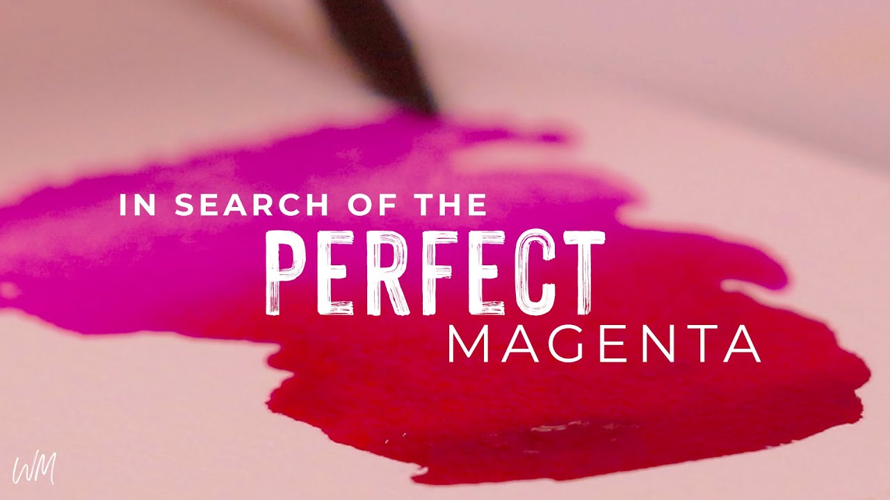 In Search of the Perfect Watercolor Magenta