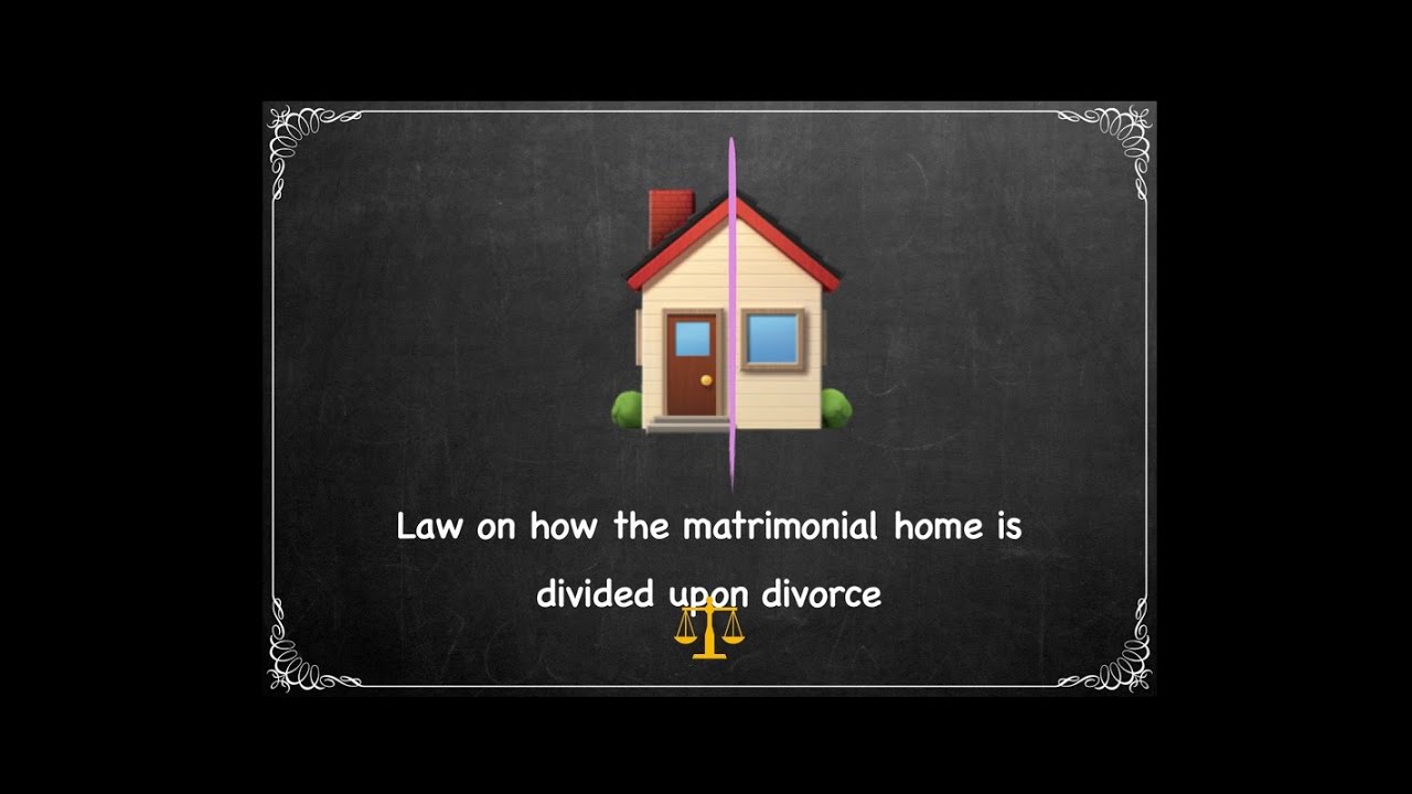 How is the matrimonial home shared upon divorce (Ontario) 🏛️ : part 2