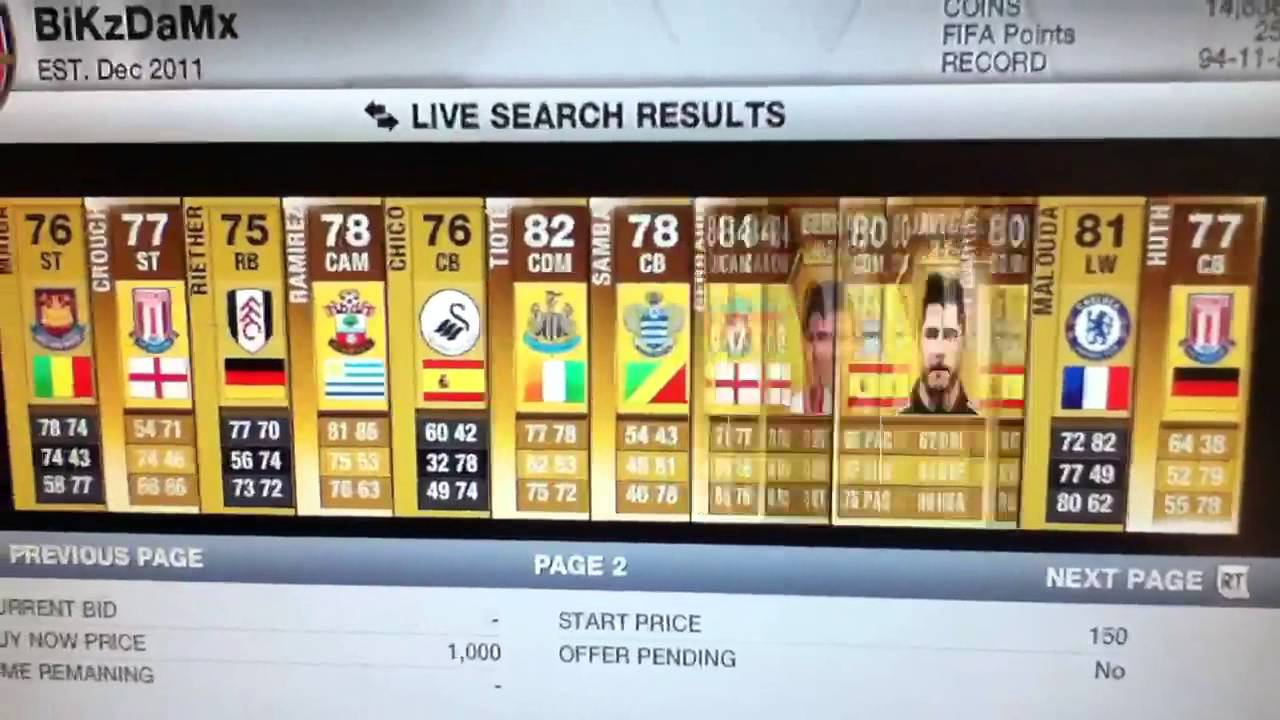 Fifa 13 Trading tips