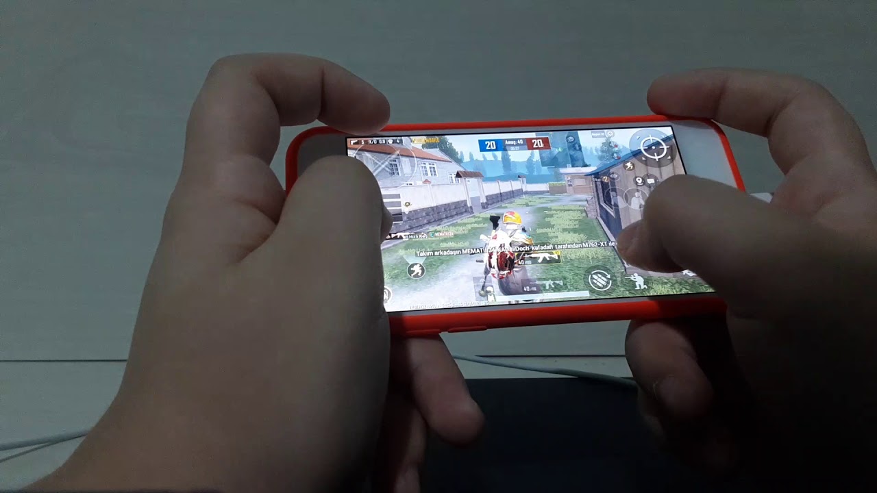 İPHONE 6 32GB PUBG TEST 4 PARMAK JİROSKOP