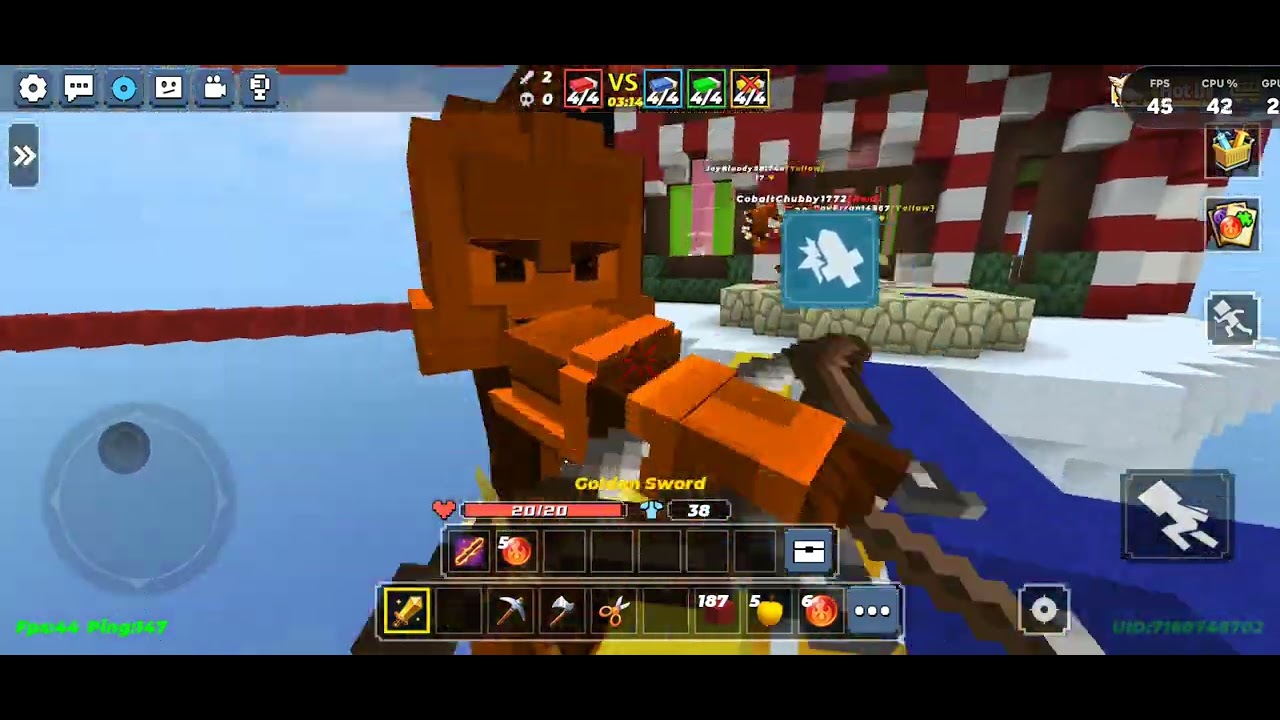 Playing Blockman go part 3RD!! 