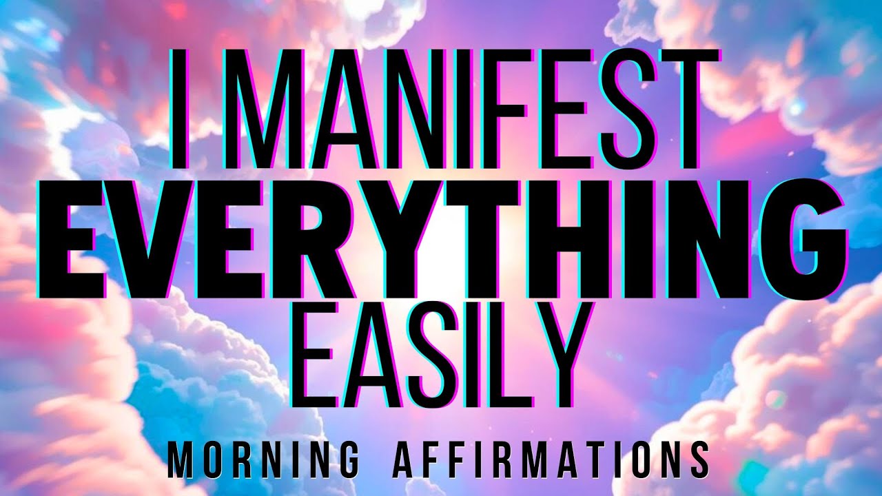 The Most POWERFUL Affirmations To Manifest What You Want 🔥 Positive Affirmations