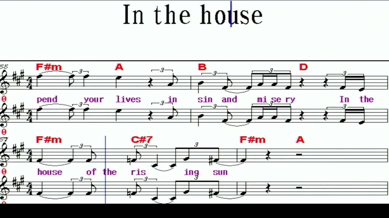 The House of the Rising Sun (해뜨는 집) / Animals #팝송가르쳐주는남자 539.