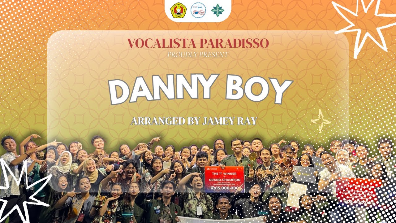 DANNY BOY, Arr.Jamey Ray - PSM Vocalista Paradisso UPN Veteran Yogyakarta