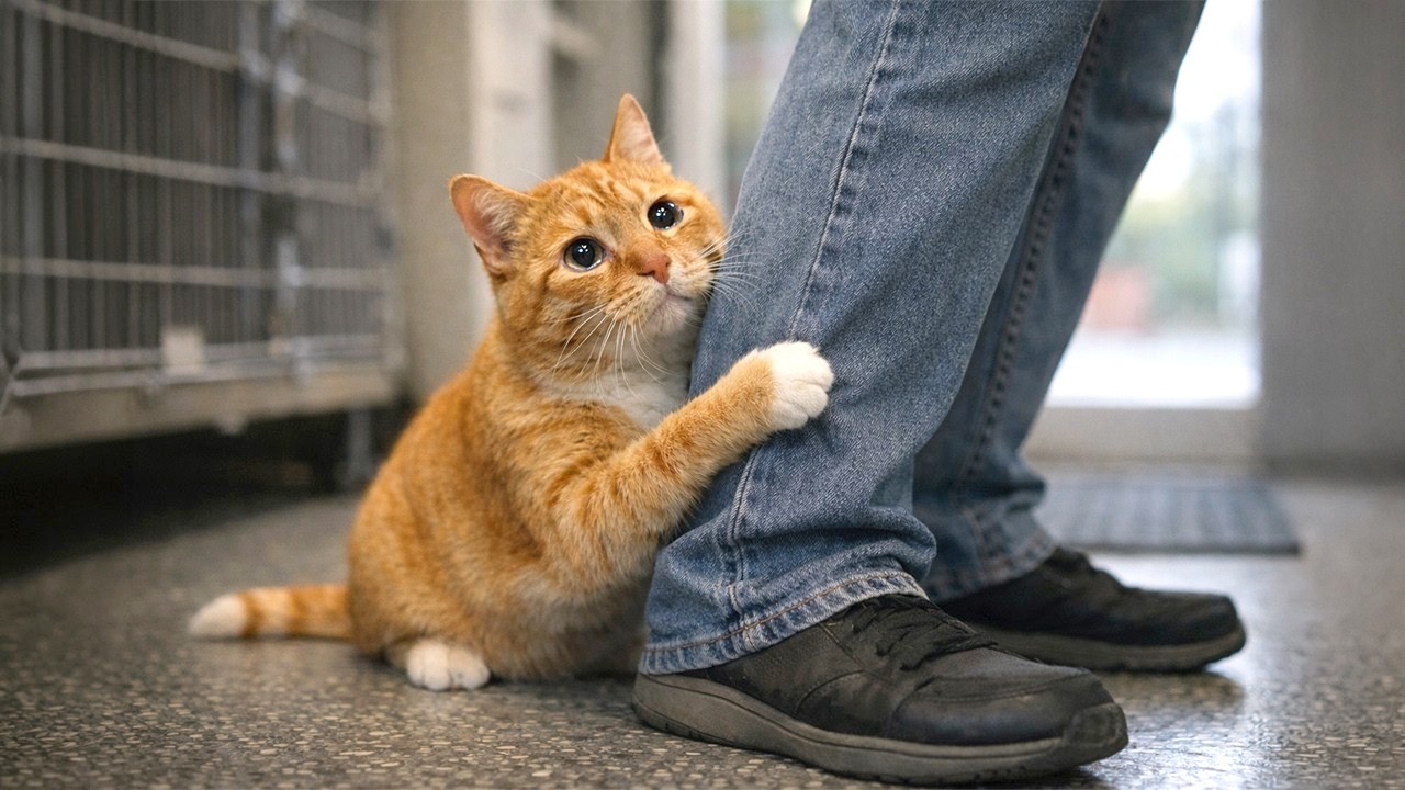 The Shelter Cat Chose the “Wrong” Visitor… Until I Understood Why