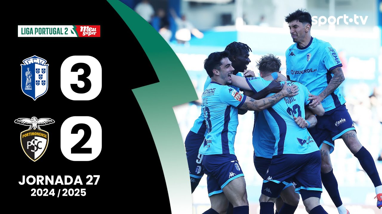 Resumo: Vizela 3-2 Portimonense - Liga Portugal Meu Super | sport tv