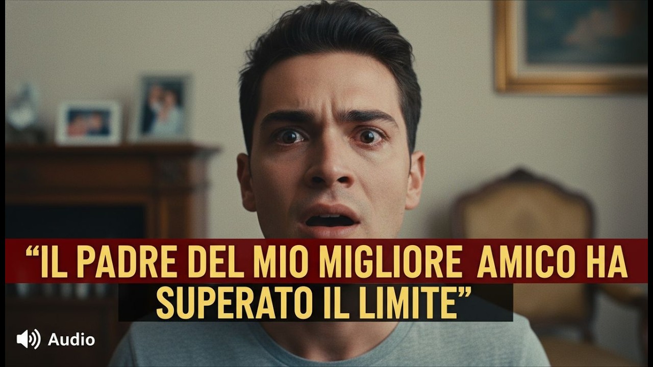 Il padre del mio migliore amico mi ha baciato e ha frantumato la nostra vita.