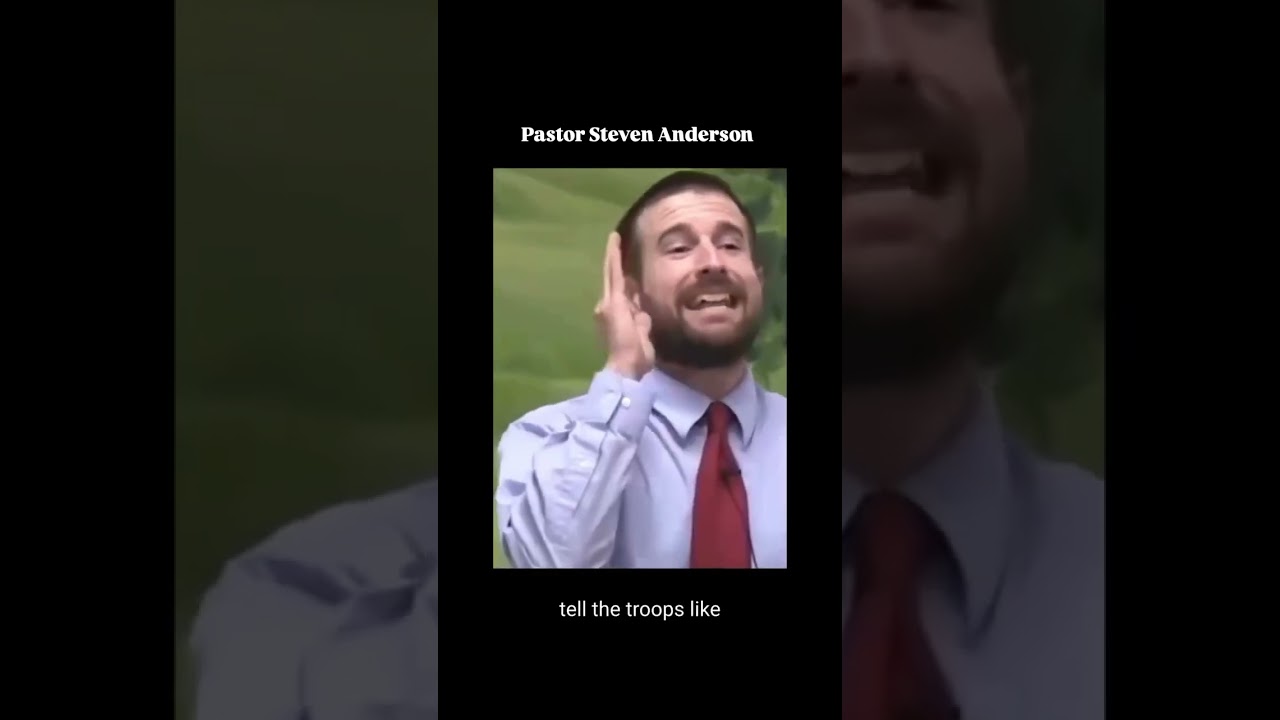 Pastor Steven Anderson!!!