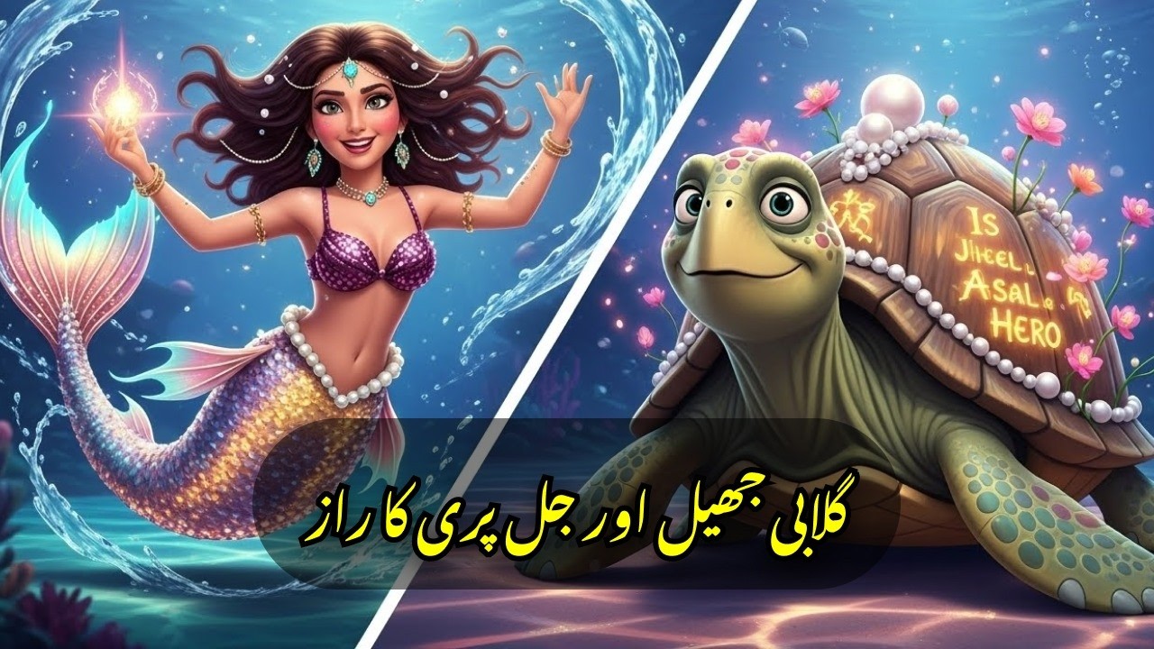 The Dancing Mermaid and the Turtle | Urdu - Hindi Fairy Tale