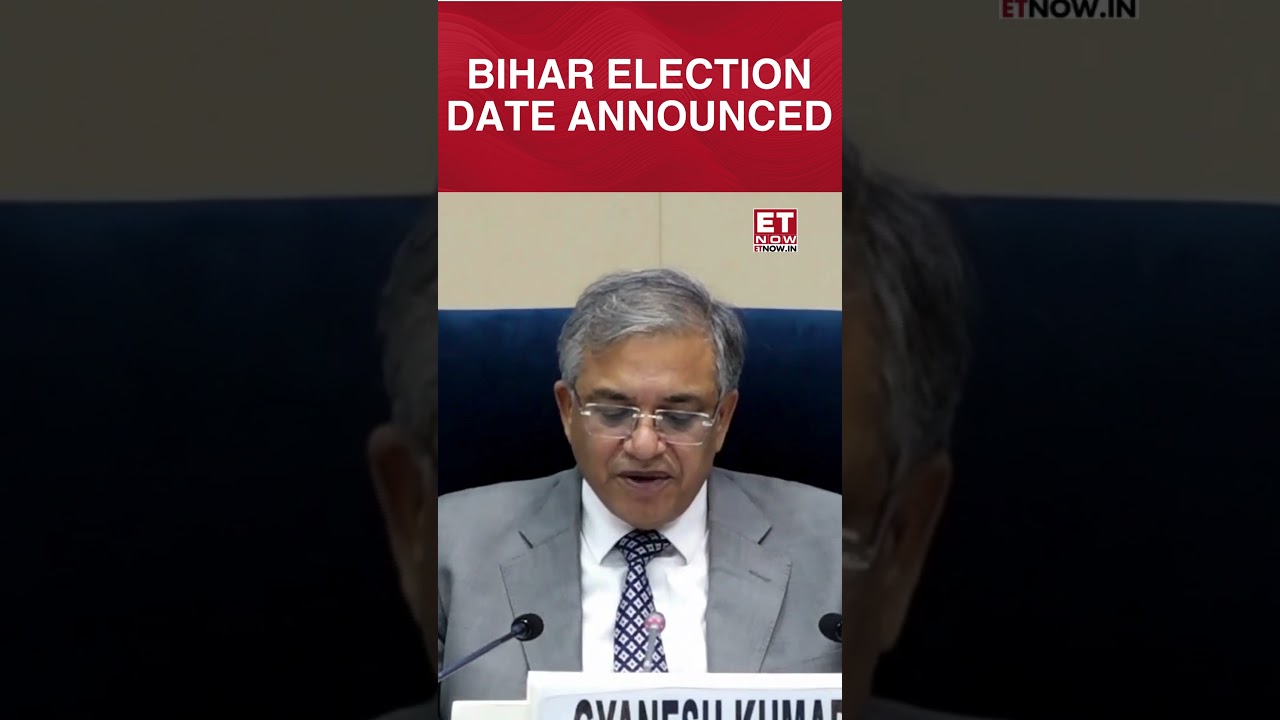 Breaking: Bihar Election 2025 Dates Announced&mdash; Poll Battle Heats Up | #etnow #biharelection2025