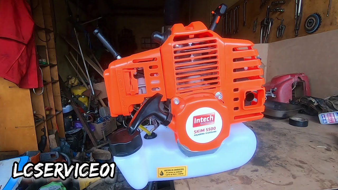 #Roçadeira #Intechmachine#lc Roçadeira Intech machine primeiro funcionamento