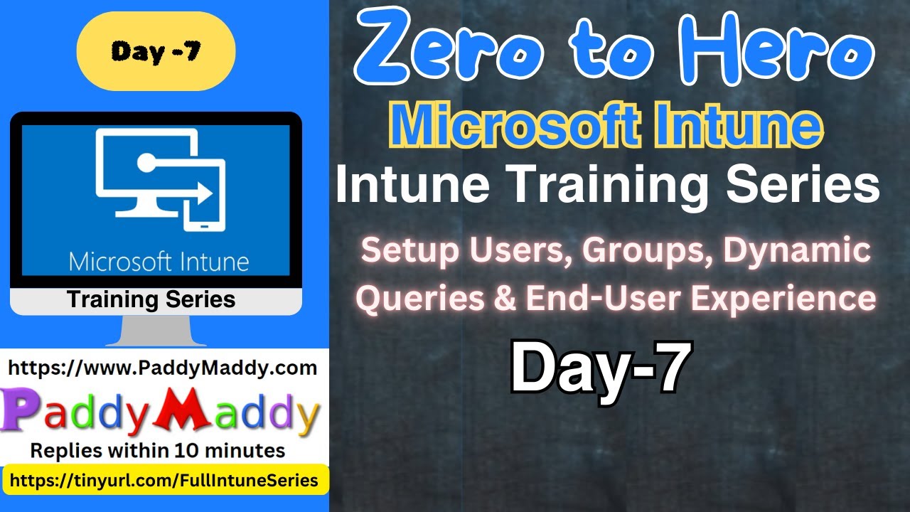 Учебное пособие по Microsoft Intune: настройка пользователей, групп, динамических запросов и взаи...