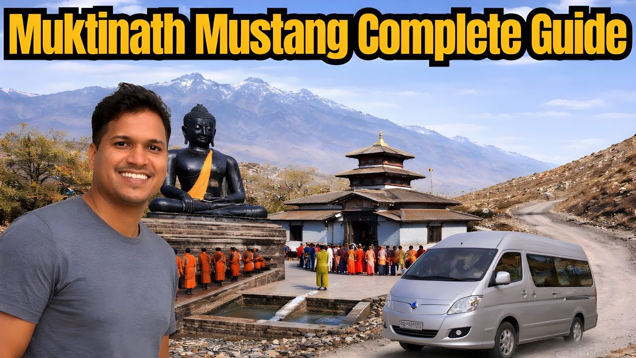 EP-17 | Muktinath Dham Yatra 2026 🇳🇵 Complete Guide | Mustang Road | 108 Dhara Snan & Gompa Darshan