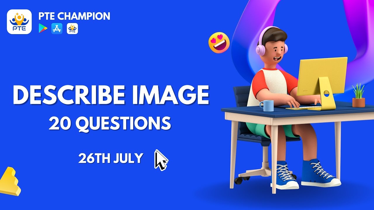 PTE Speaking Describe Image | 26th July 2022 | PTE Champion