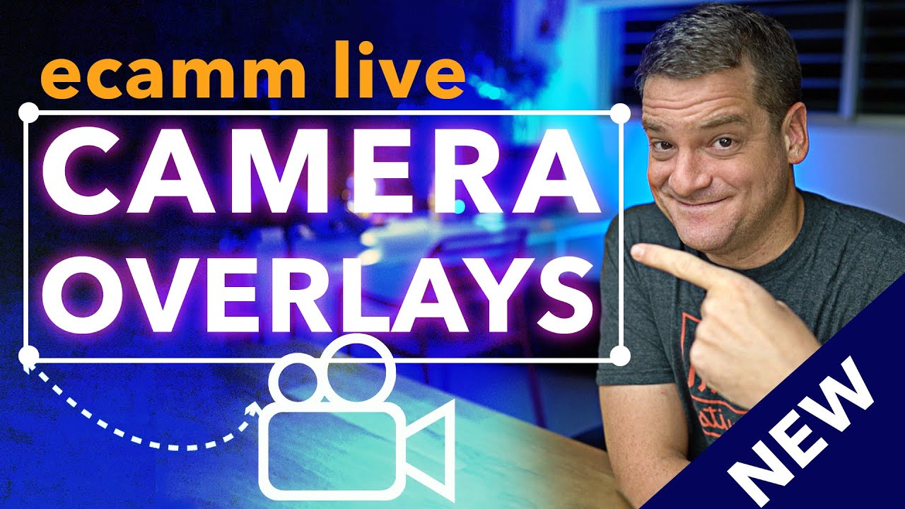 Ecamm Live | Camera Overlays and Graphics Overlays | This New Feature will change everything...