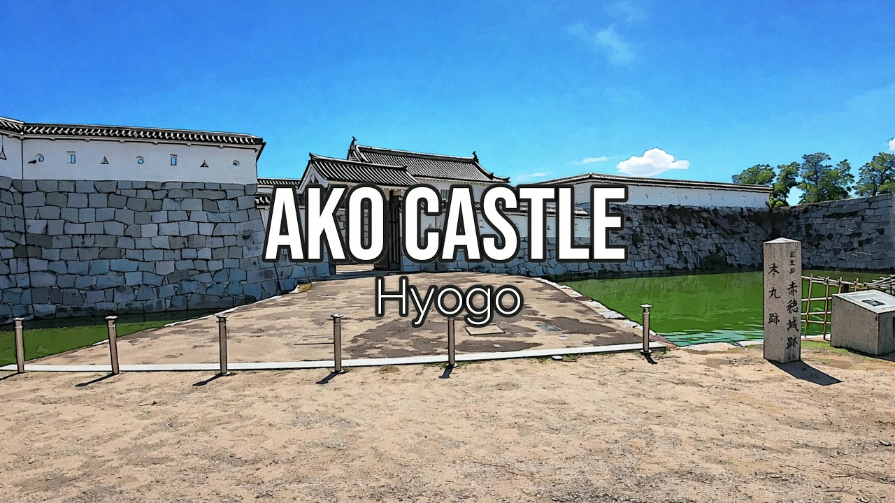 【4K】Ako Castle (Hyogo) / 赤穂城 (兵庫)