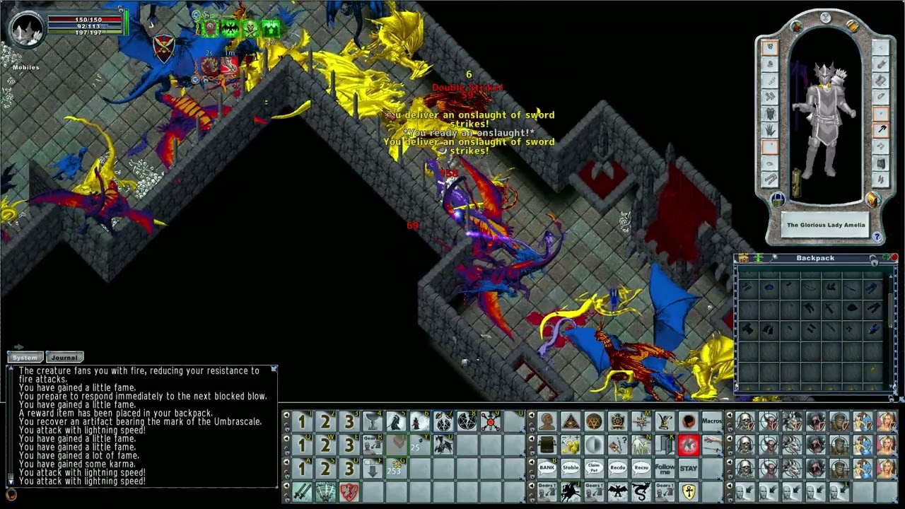 Ultima Online, Atlantic: Treasures of the Draconic Awakening in Blood Dungeon - Sampire Part 1