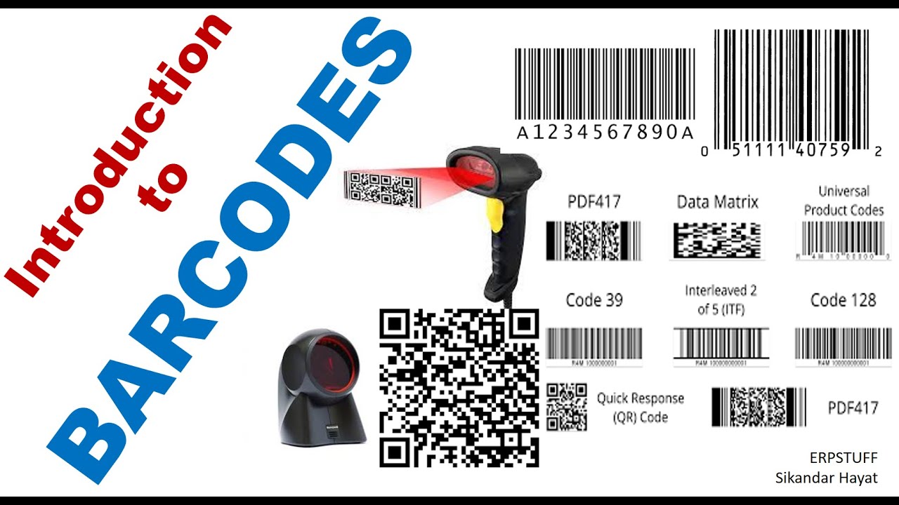 Introduction to Barcodes | Different Types of Barcodes | QR Codes