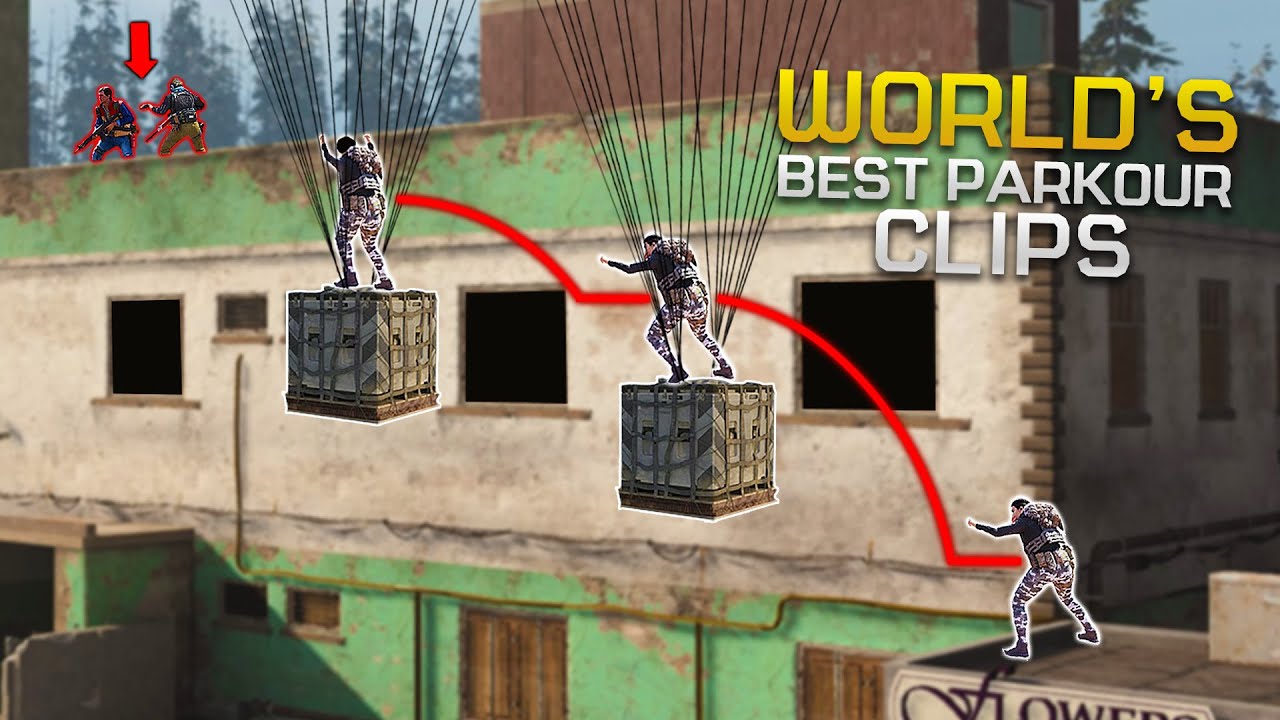 The World's BEST WARZONE PARKOUR Clips Ever!