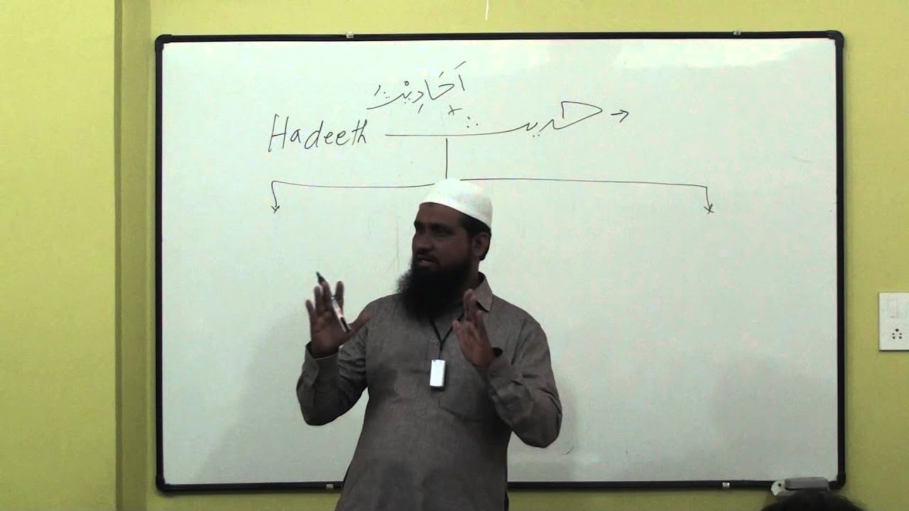 Usool E Hadith & Fiqh | Part 3 by Shaykh Sabir Ali Umri