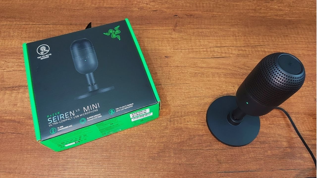 RAZER SEİREN V3 MİNİ KUTU AÇILIŞI ve MİKROFON TESTİ