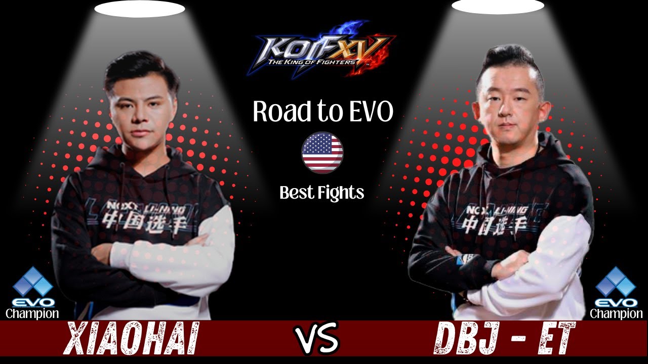 KOFXV DBJ ET 👽 (Main Team) Vs XiaoHai (Main Team) - Best Fights Highlights  Road to KOF EVO USA 2024