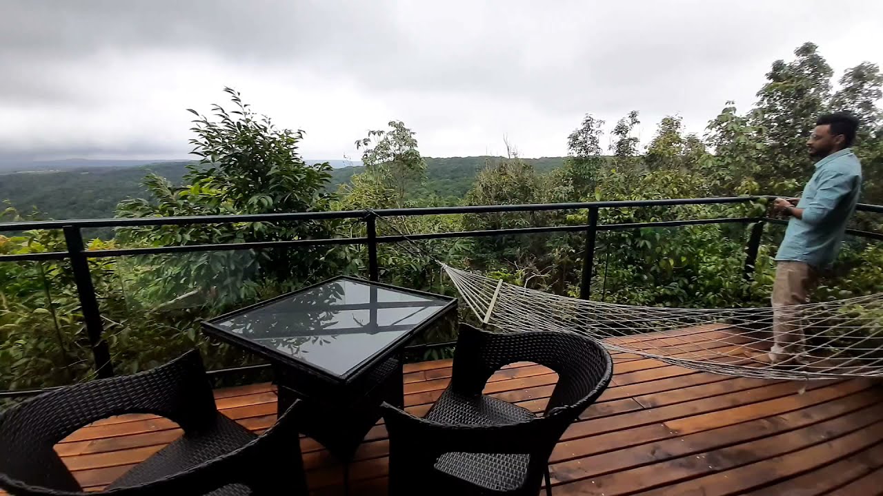 Best resort tree house wooden cottage in India THE MACHAN -Canopy luxury room  lonavala hill station
