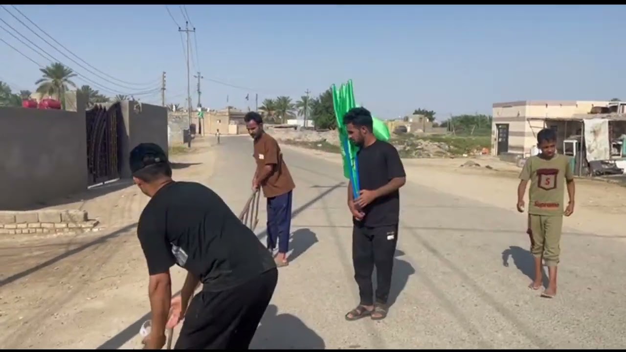 سرية قائم آل محمد (عشائر الطوكية) تباشر برفع رايات عيد الغدير الأغر في القرية | ٢٠٢٤/٤/٢٦