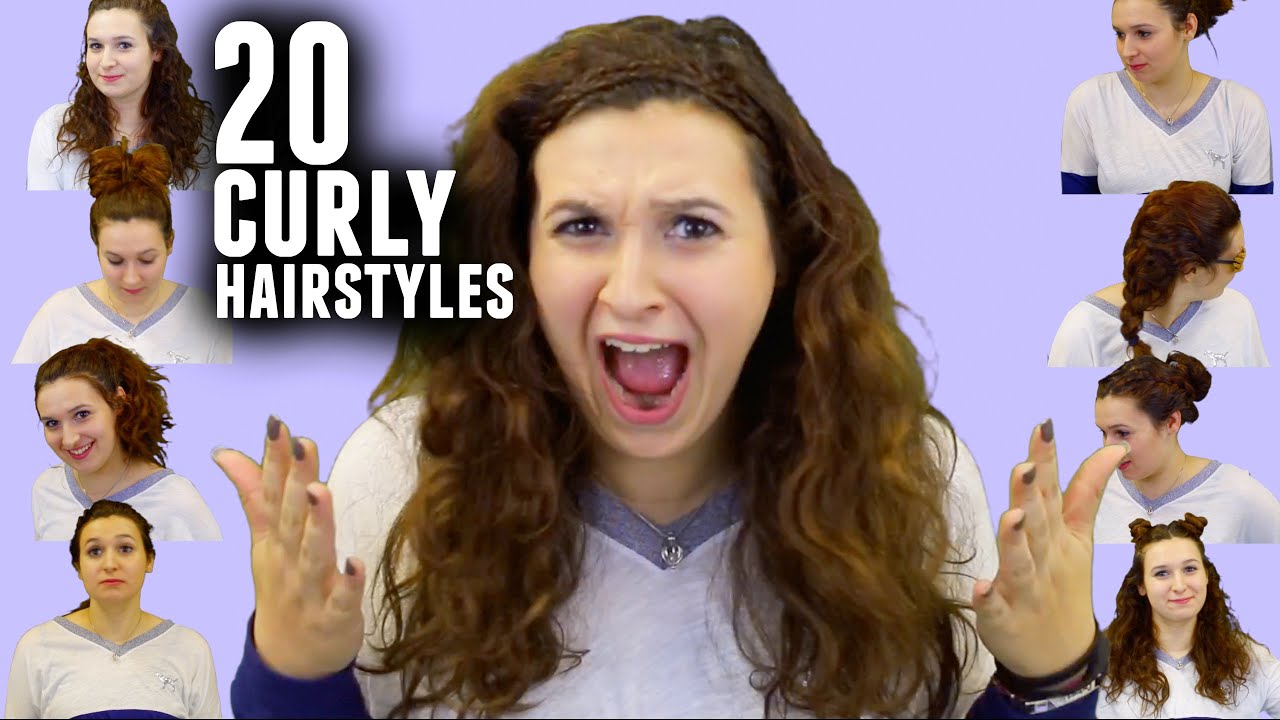 20 HEATLESS HAIRSTYLES FOR CURLY HAIR